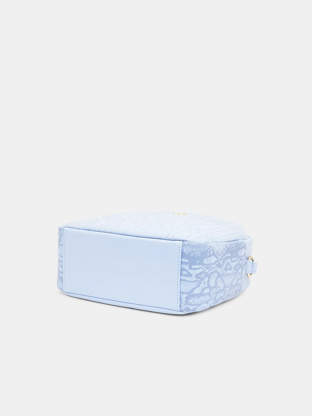 Caprese Bubble Medium Blue Sling Bag - Image 7