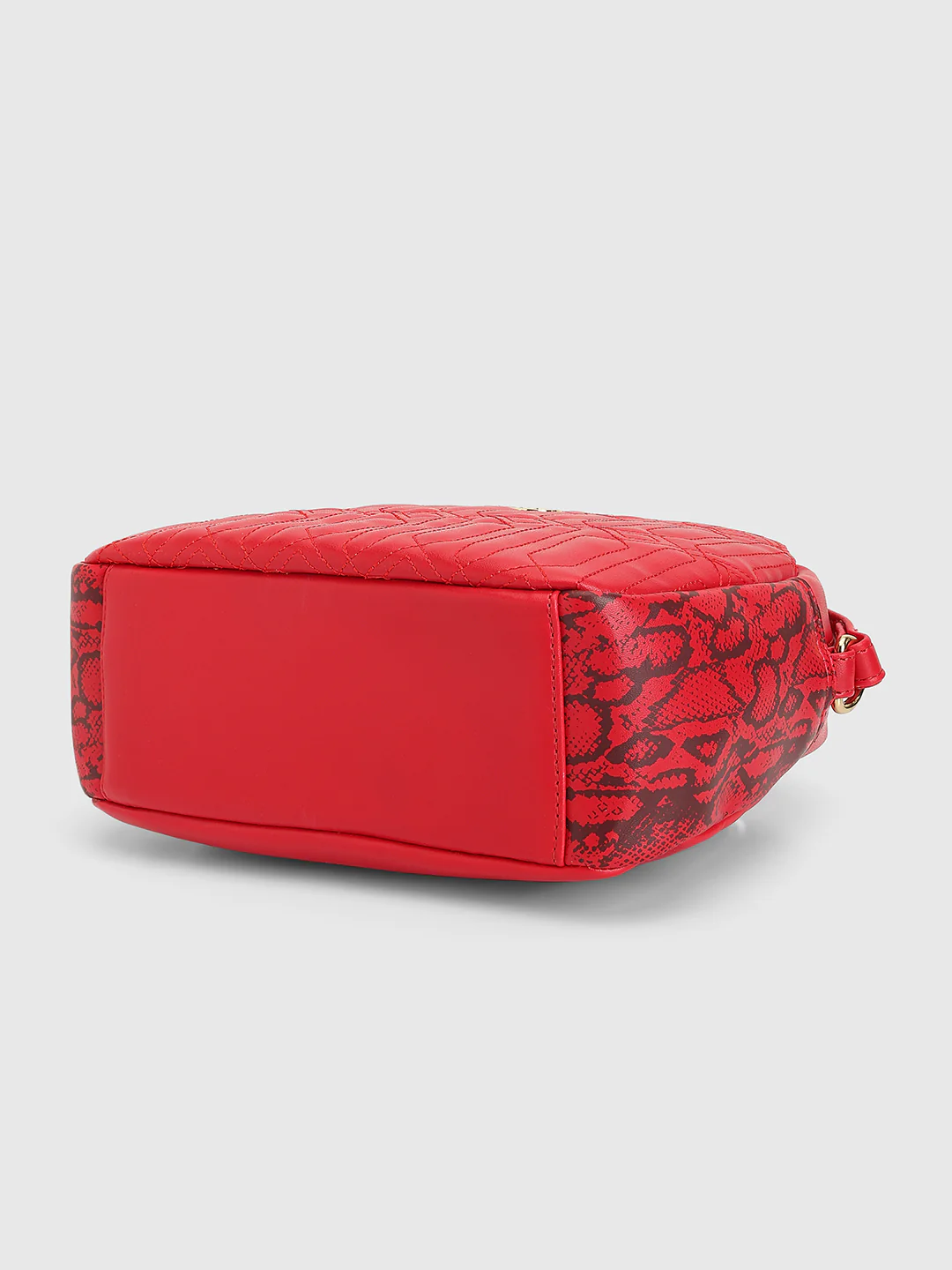 Caprese Bubble Medium Red Sling Bag - Image 6