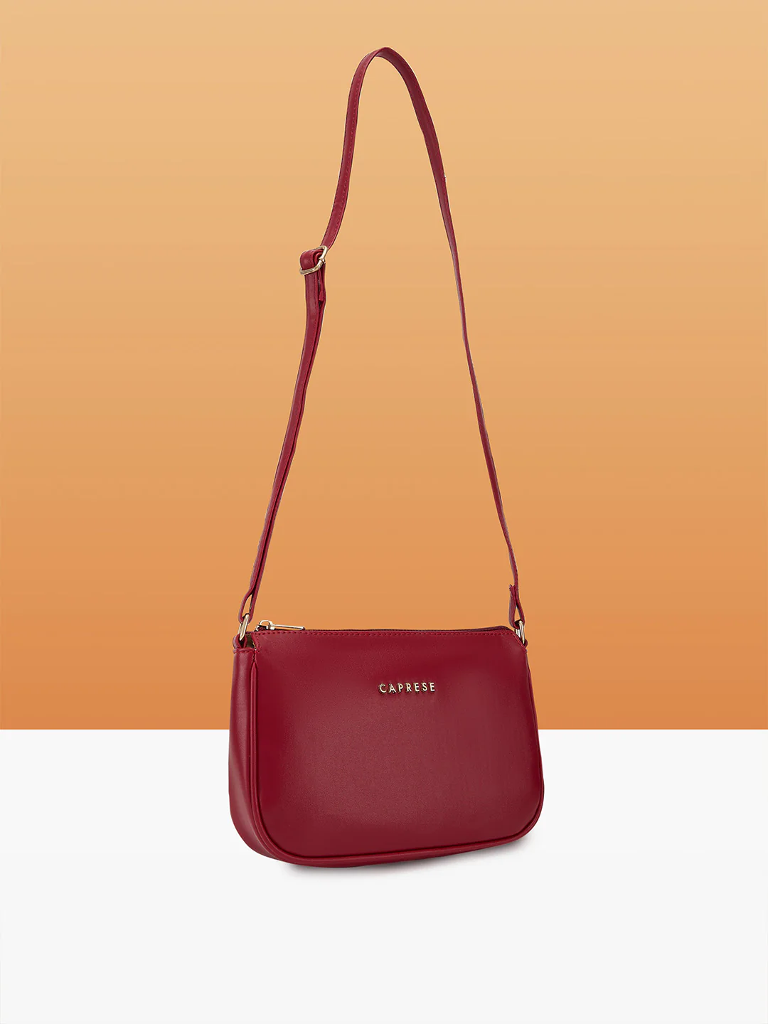 Caprese Buzzy Medium Marron Crossbody Bag - Image 4