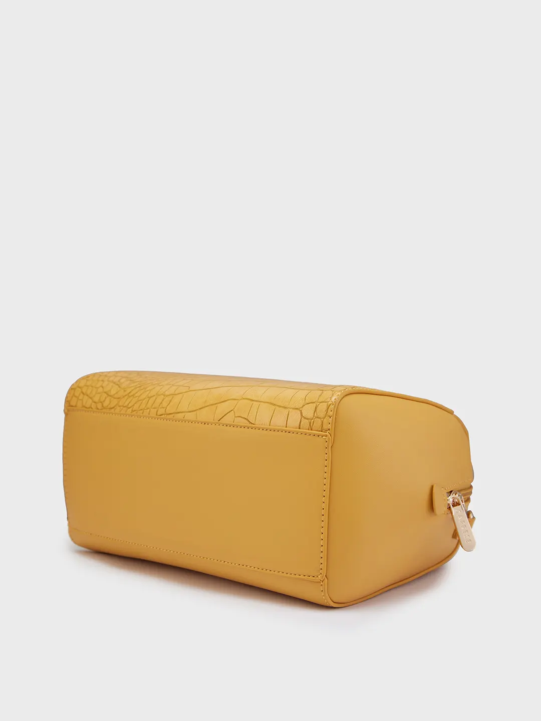 Caprese Cabo Medium Ochre Satchel Bag - Image 5