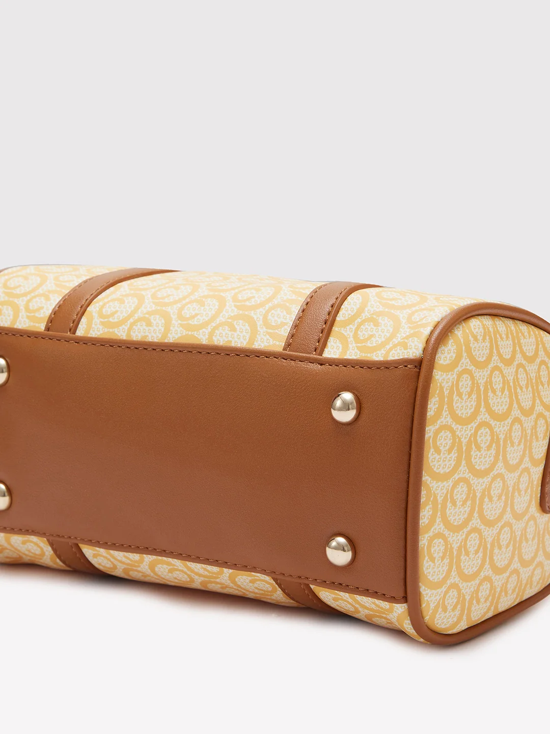 Caprese Callie Small Tan Satchel Bag - Image 6