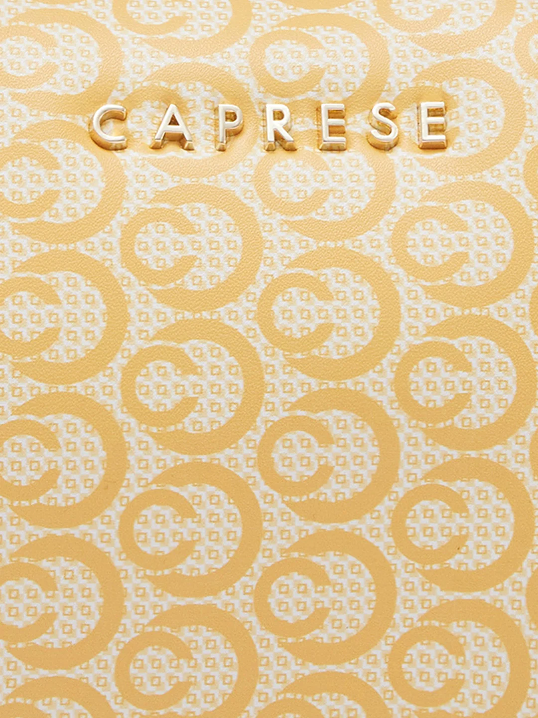 Caprese Callie Small Tan Satchel Bag - Image 8