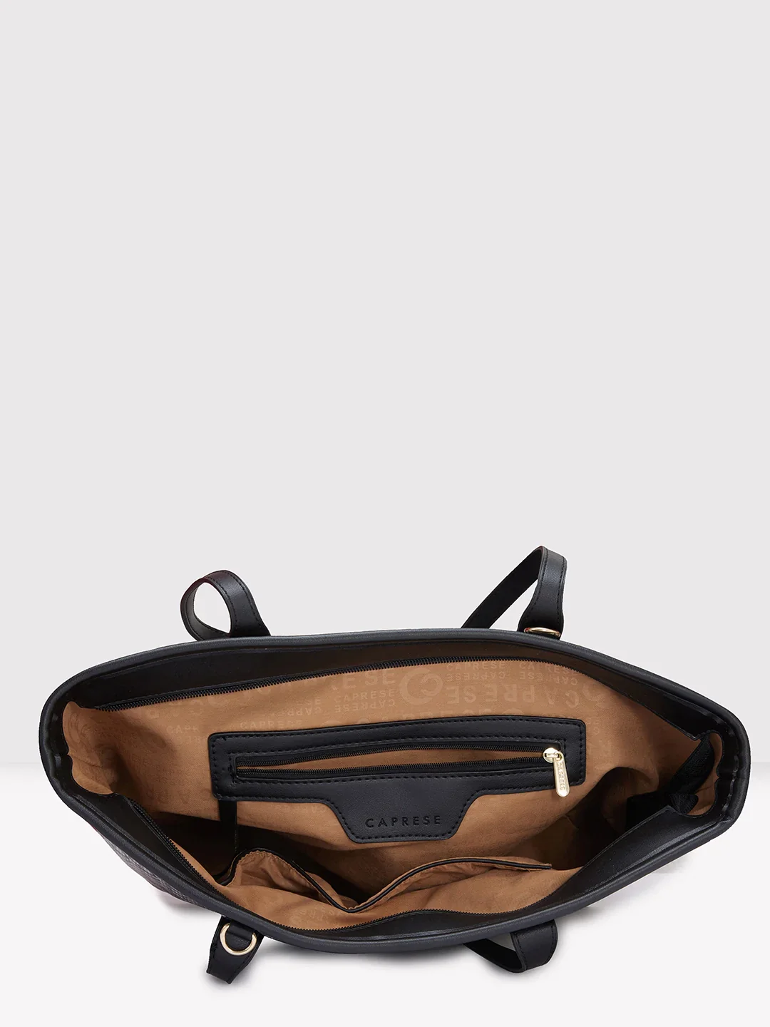 Caprese Callie Large Black Tote Bag - Image 7