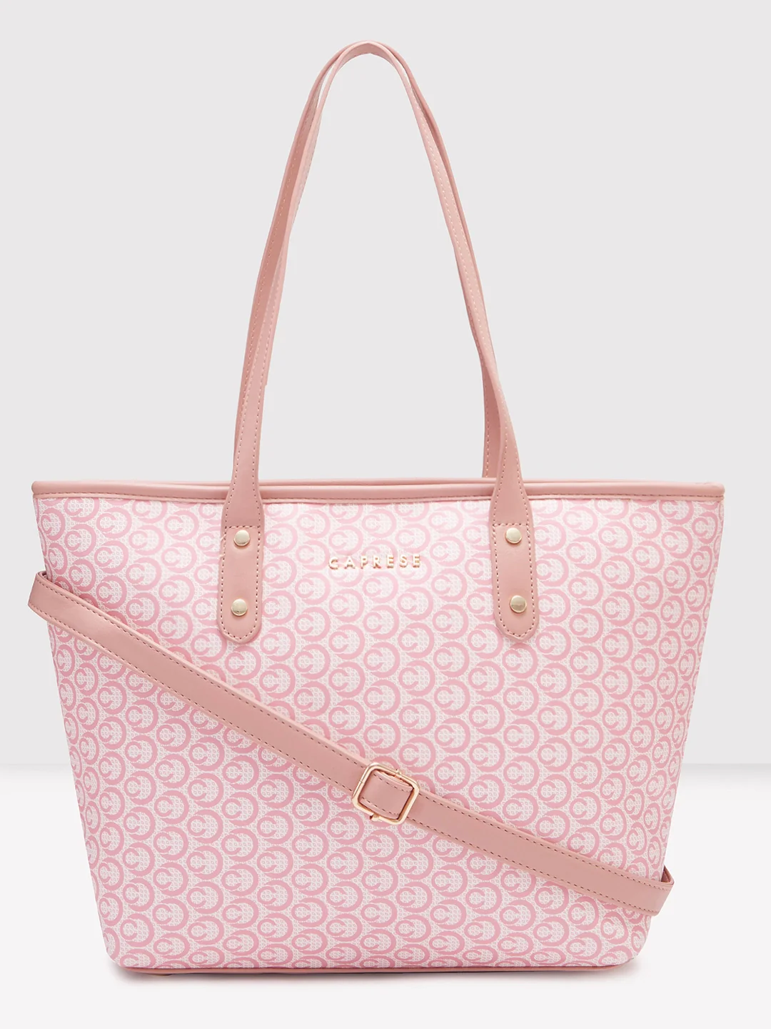 Caprese Callie Large Dark Pink Tote Bag - Image 10