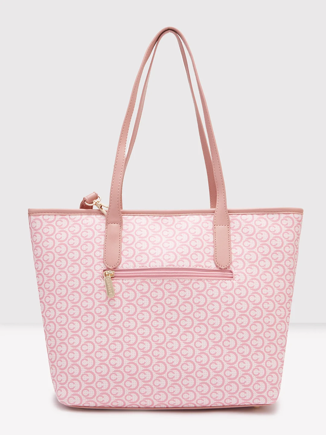 Caprese Callie Large Dark Pink Tote Bag - Image 4