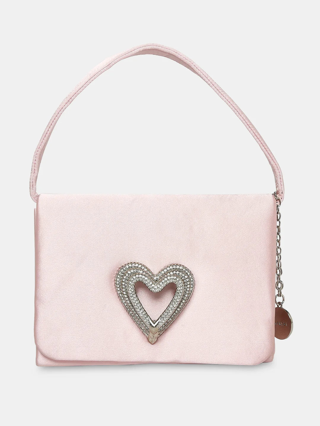 Caprese Camilia Small Pink Clutch