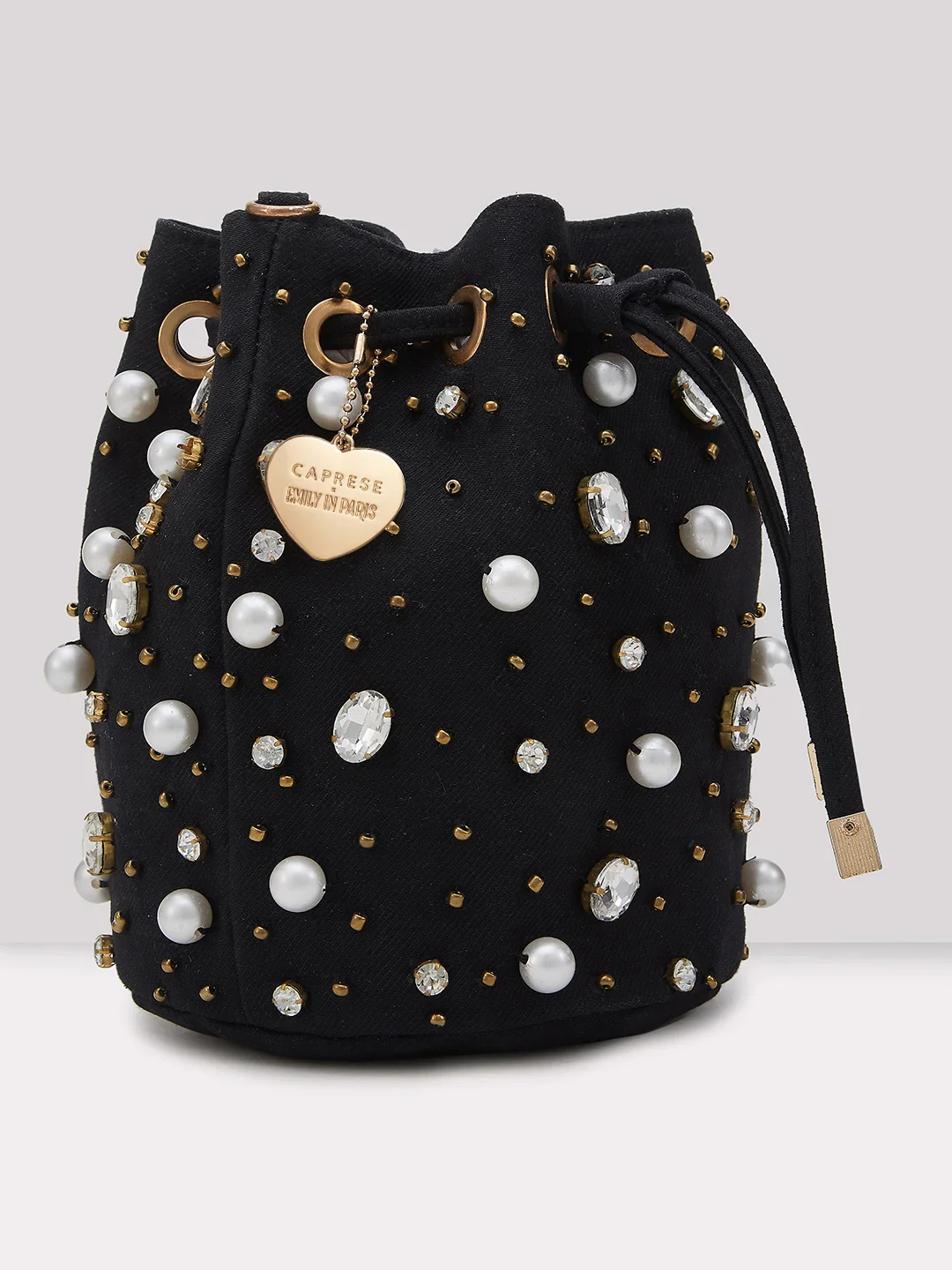 Caprese Camille Small Black Sling Bag - Image 3