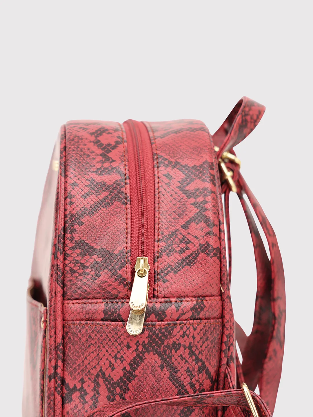 Caprese Canes Small Burgundy Backpack - Image 5