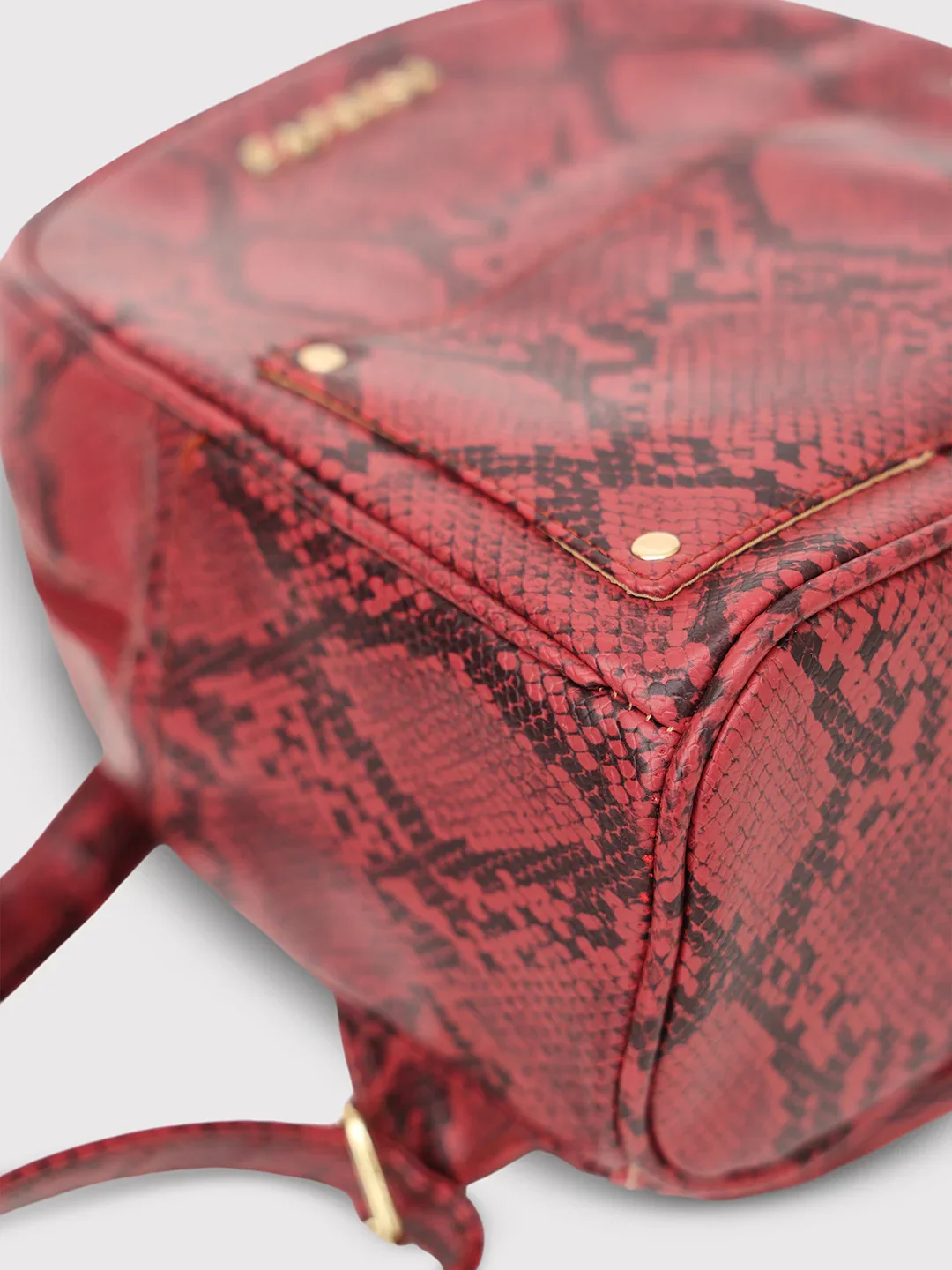 Caprese Canes Small Burgundy Backpack - Image 6