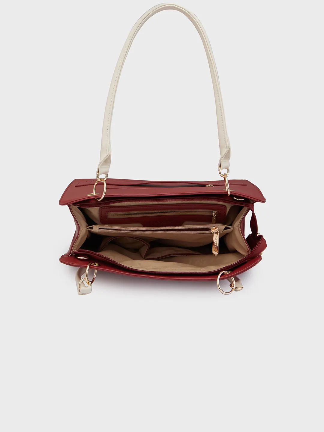 Caprese Capri Large Terra Satchel Bag - Image 11