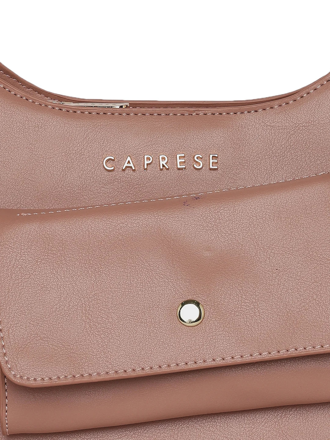 Caprese Capri Small Dusky Pink Satchel Bag - Image 8