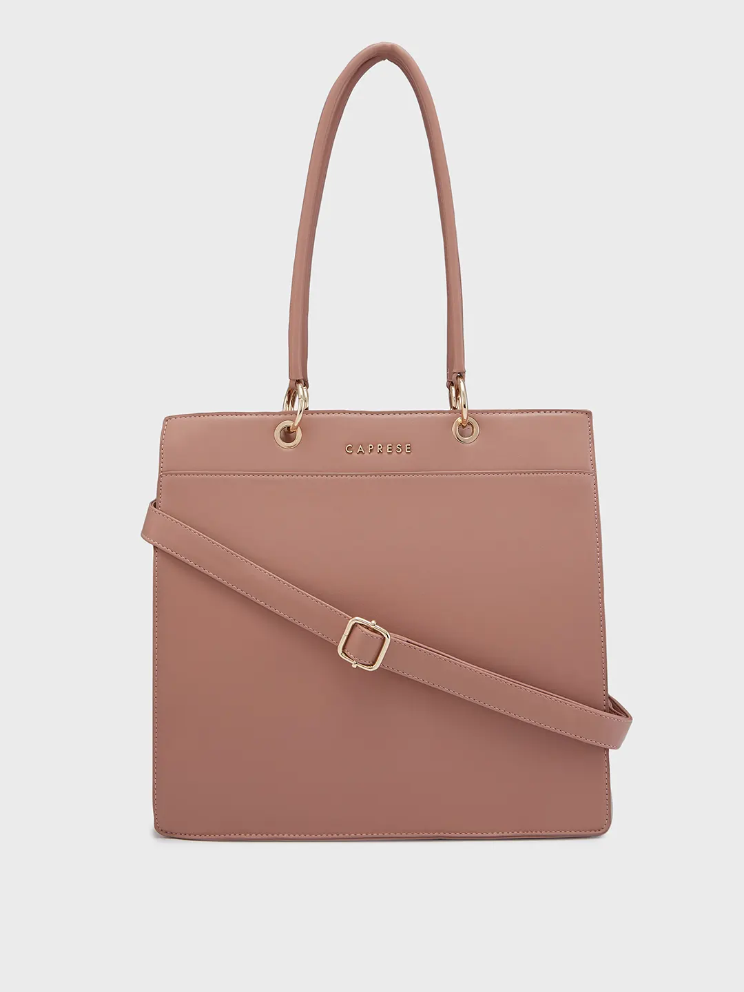Caprese Capri Large Pink Tote Bag - Image 3