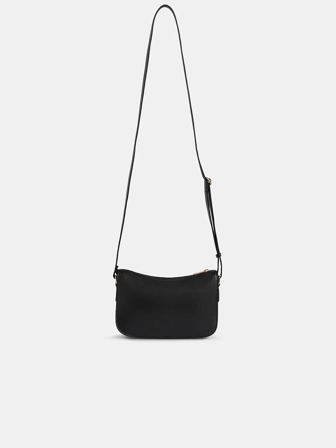 Caprese Carol Medium Black Sling Bag - Image 5