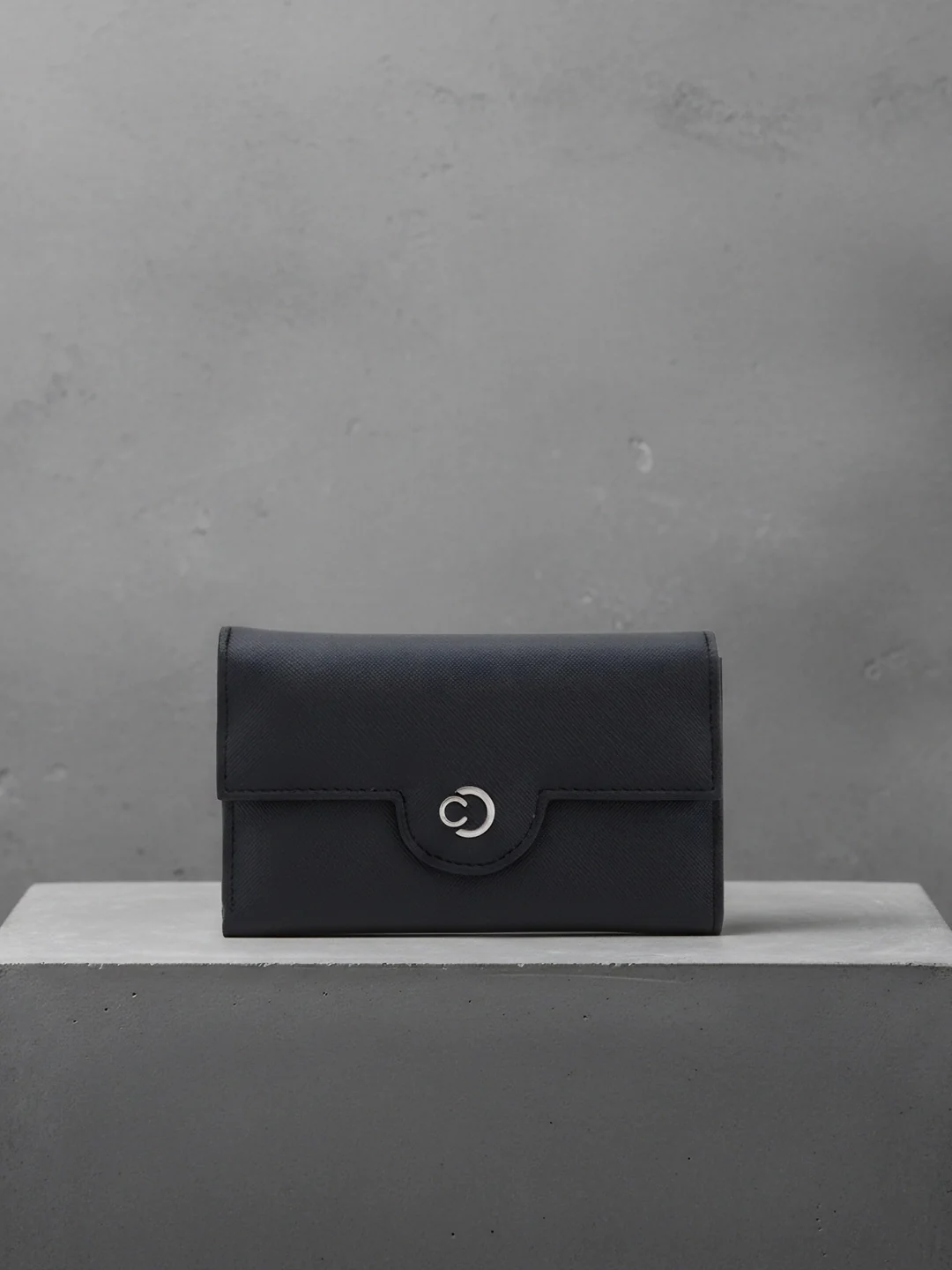 Caprese Carol Medium Black Wallet - Image 8