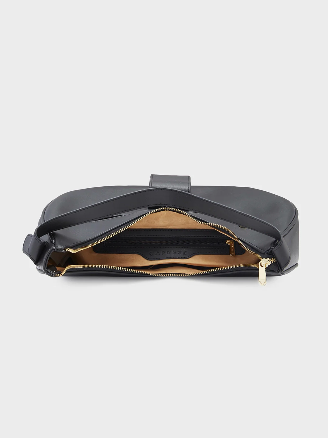Caprese Celia Large Black Hobo Bag - Image 10