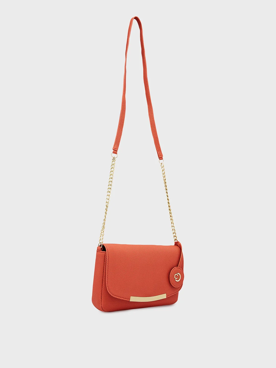 Caprese Cherry Medium Brick Sling Bag - Image 4