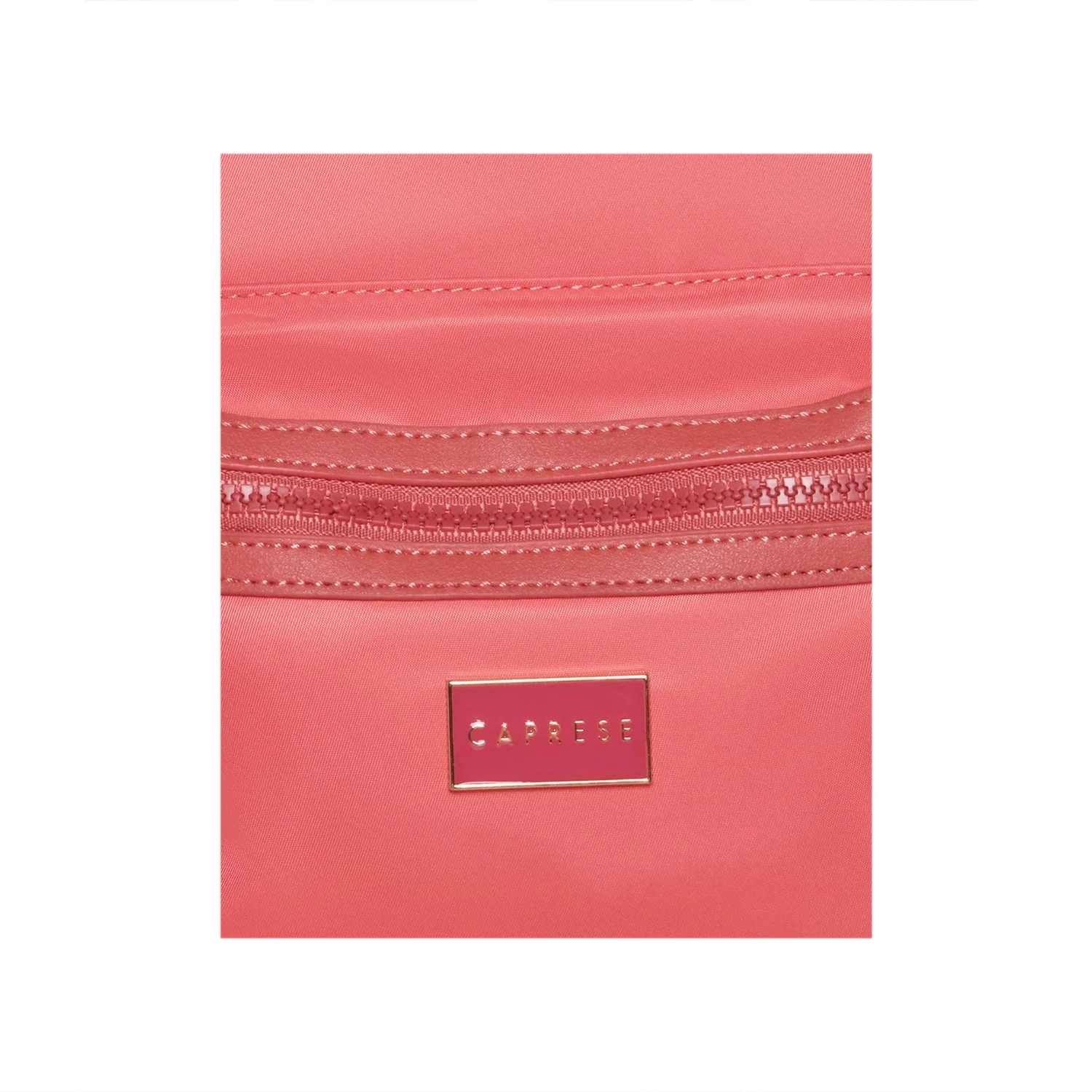 Caprese Cindy Small Pastel Peach Backpack - Image 7