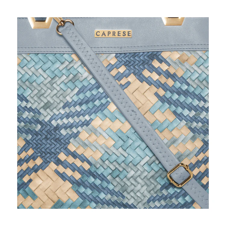 Caprese Claudia Large Navy & Blue Satchel Bag - Image 7
