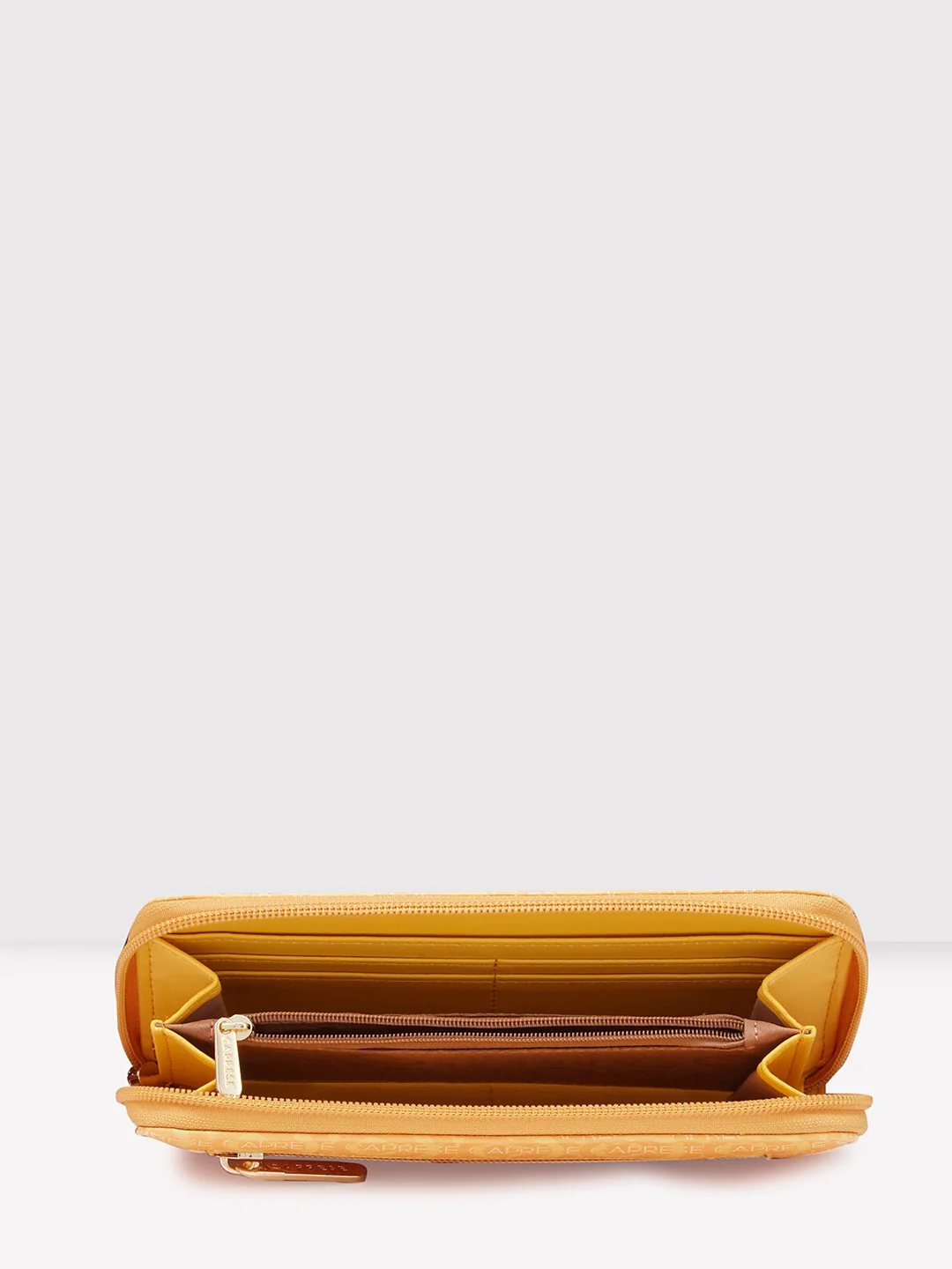 Caprese Cleo Medium Yellow Wallet - Image 7