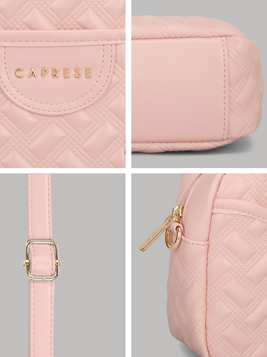 Caprese Cloud Medium Pink Sorbet
 Sling Bag - Image 7
