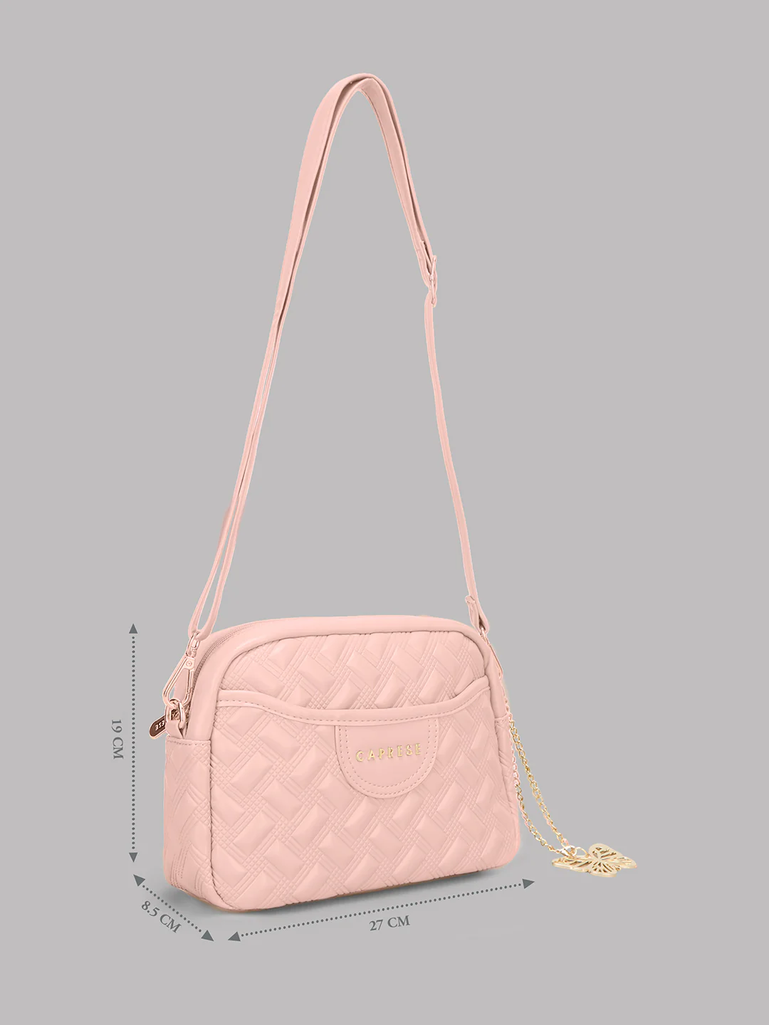 Caprese Cloud Medium Pink Sorbet
 Sling Bag - Image 8