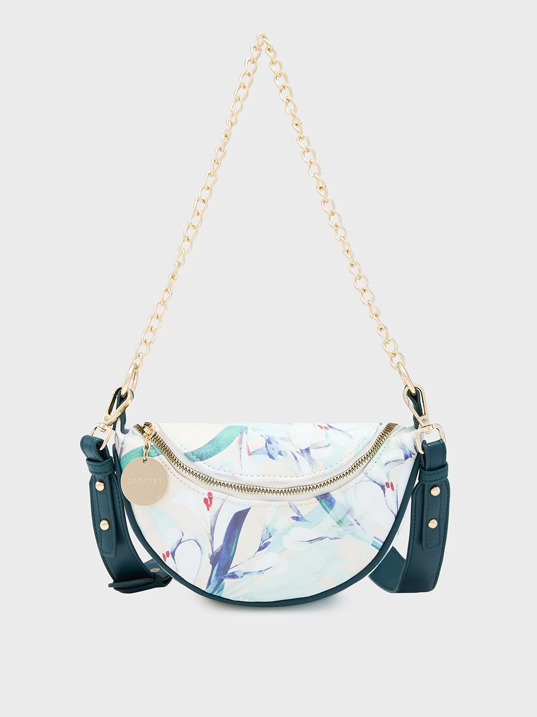 Caprese Coco Small Beige Crossbody Bag - Image 3