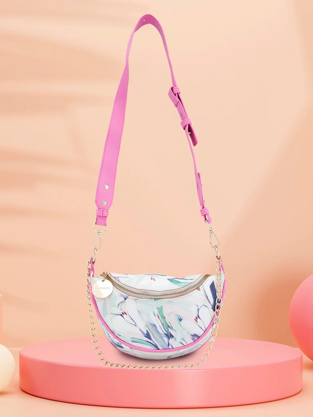 Caprese Coco Small Blush Crossbody Bag