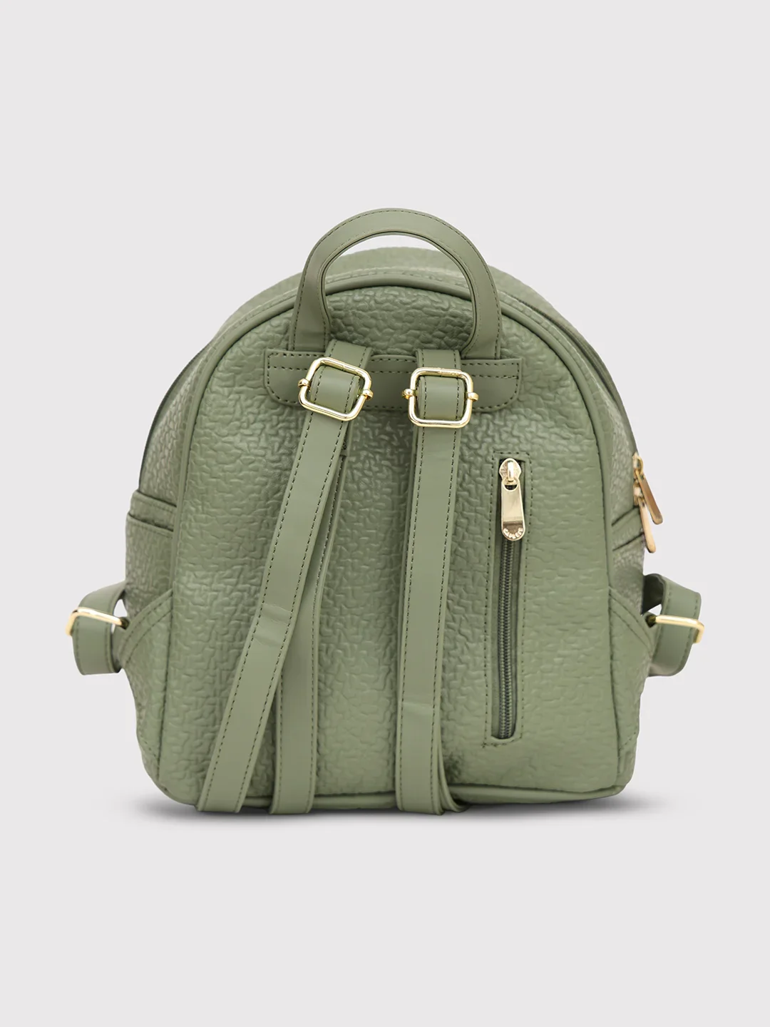 Caprese Comet Small Olive Backpack - Image 4