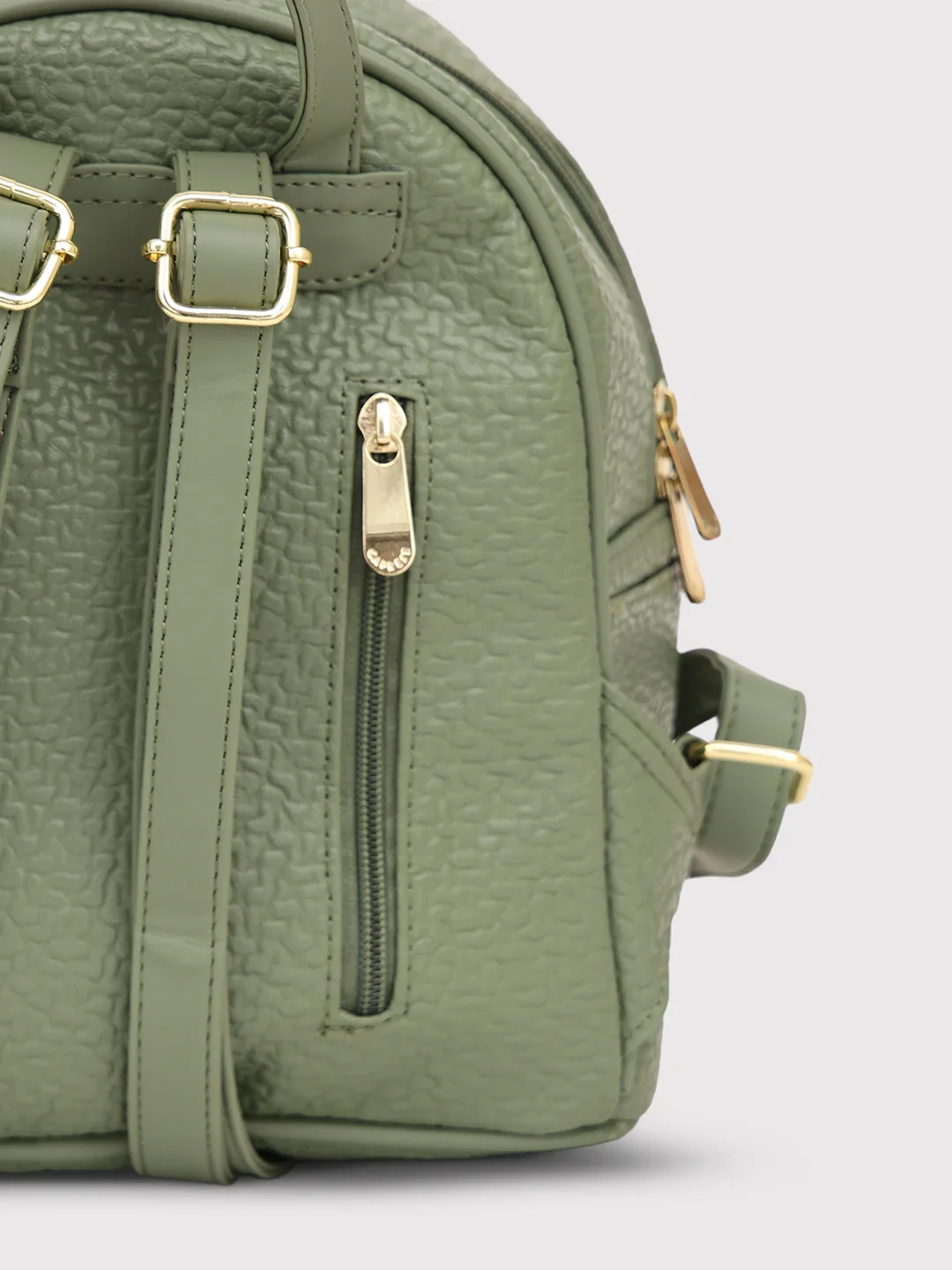 Caprese Comet Small Olive Backpack - Image 5