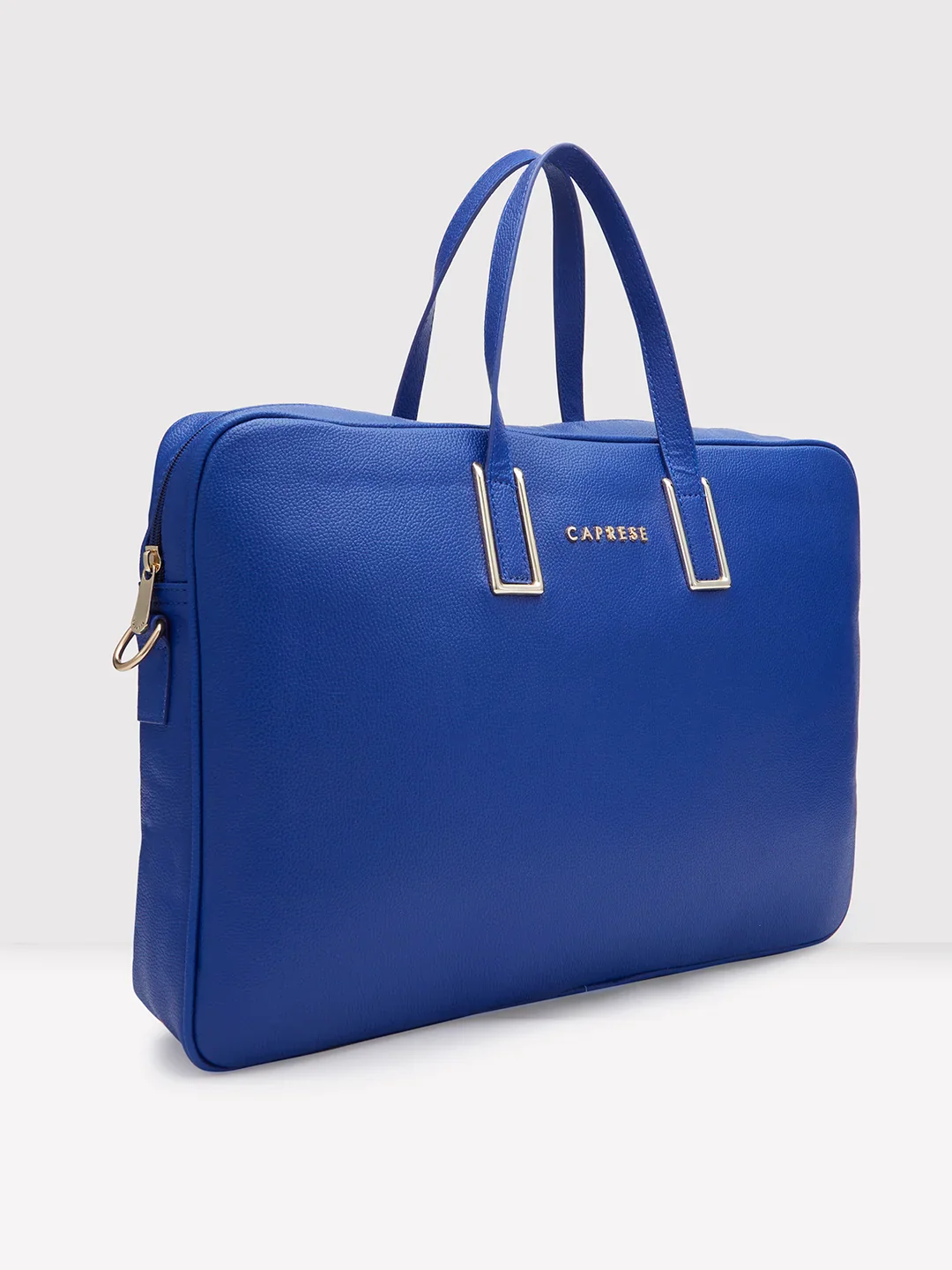Caprese Cora Large Blue Laptop Tote Bag - Image 5
