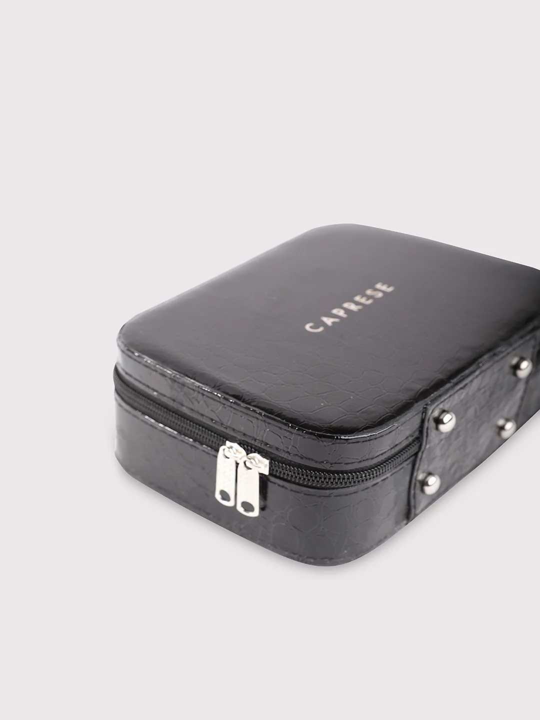 Caprese Cortney Small Black Vanity Case - Image 4