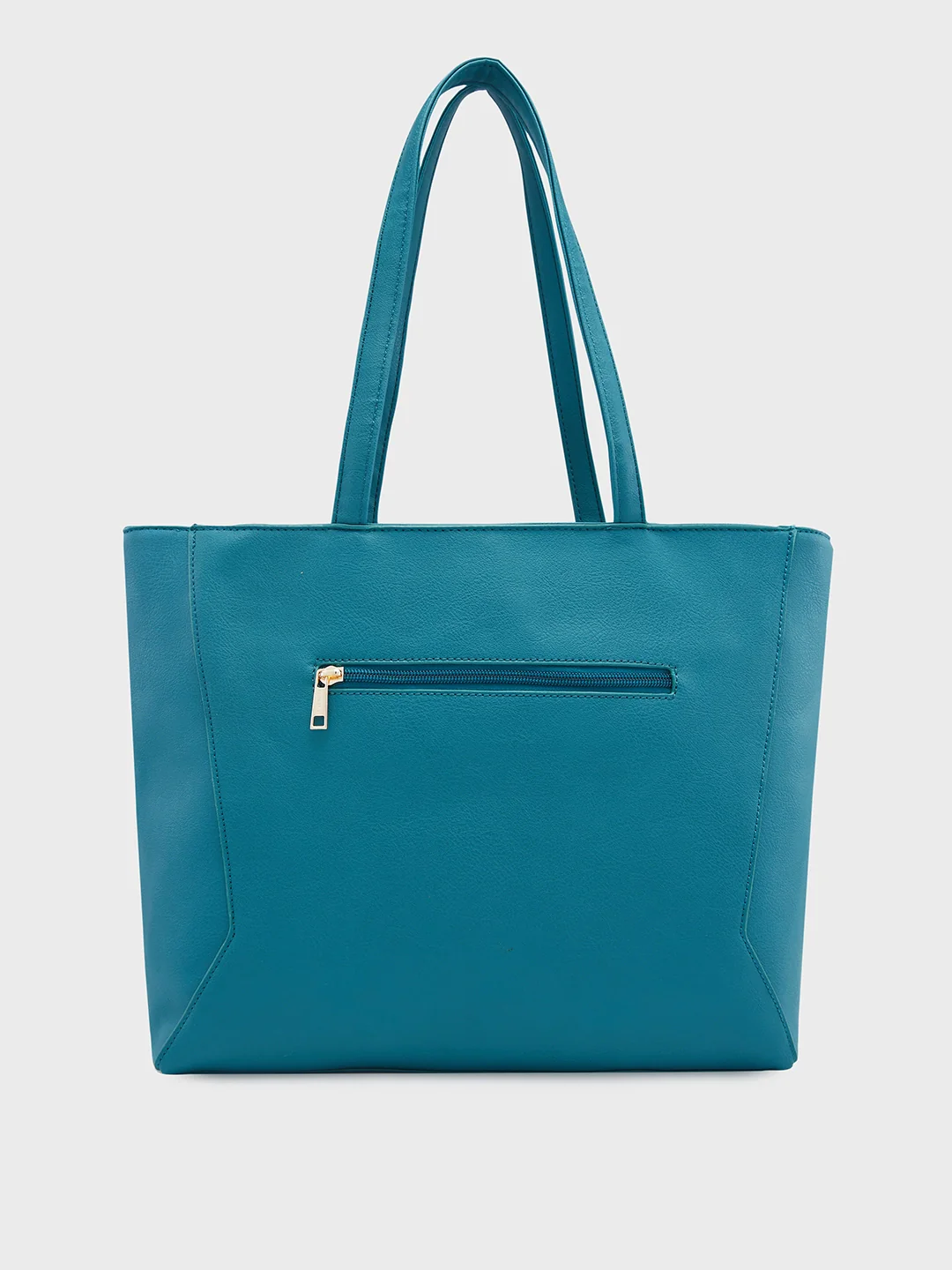Caprese Covey Large Teal Tote Bag - Image 5