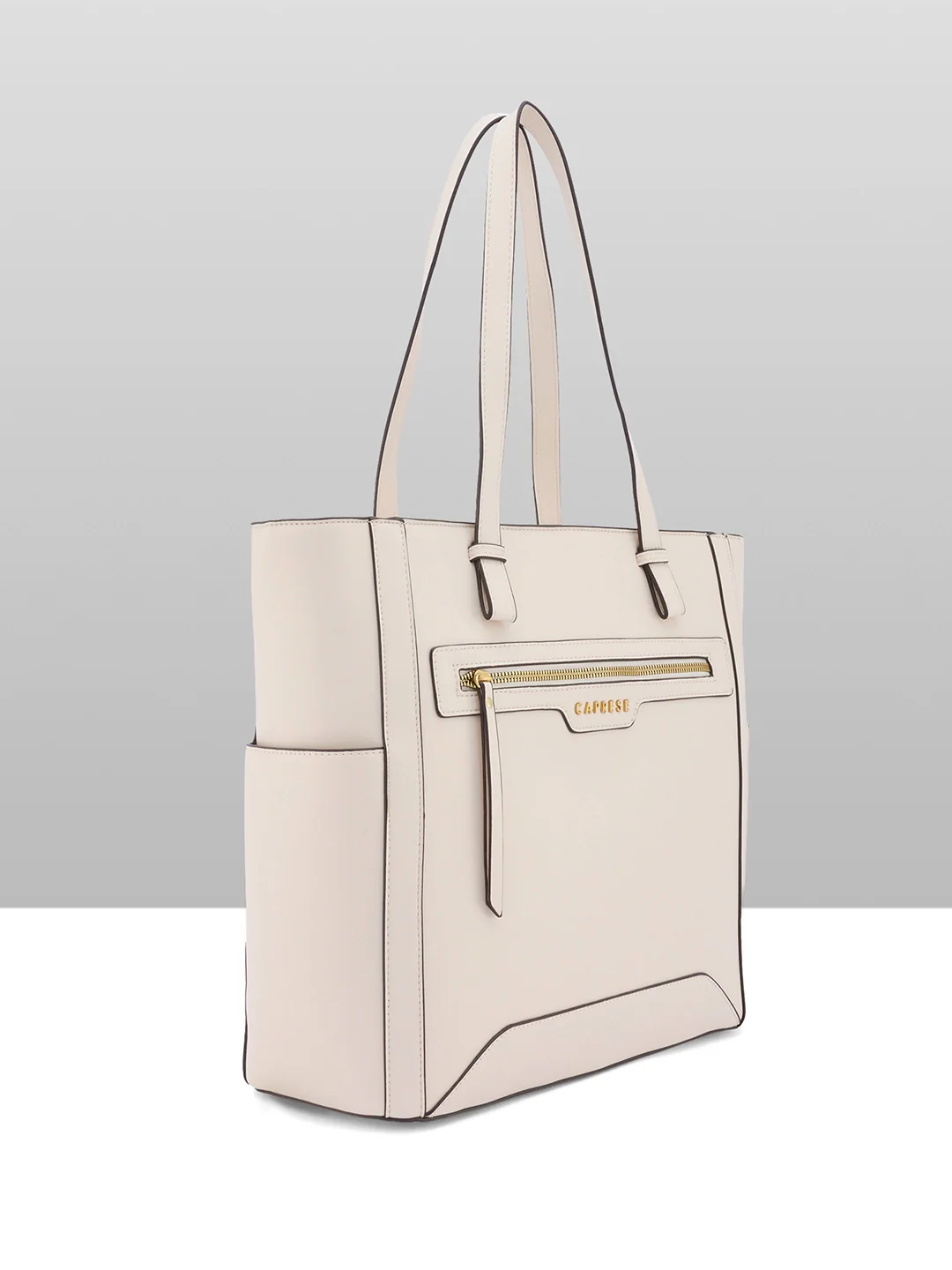 Caprese Cuba Large Alpine Oat Laptop Tote Bag - Image 12