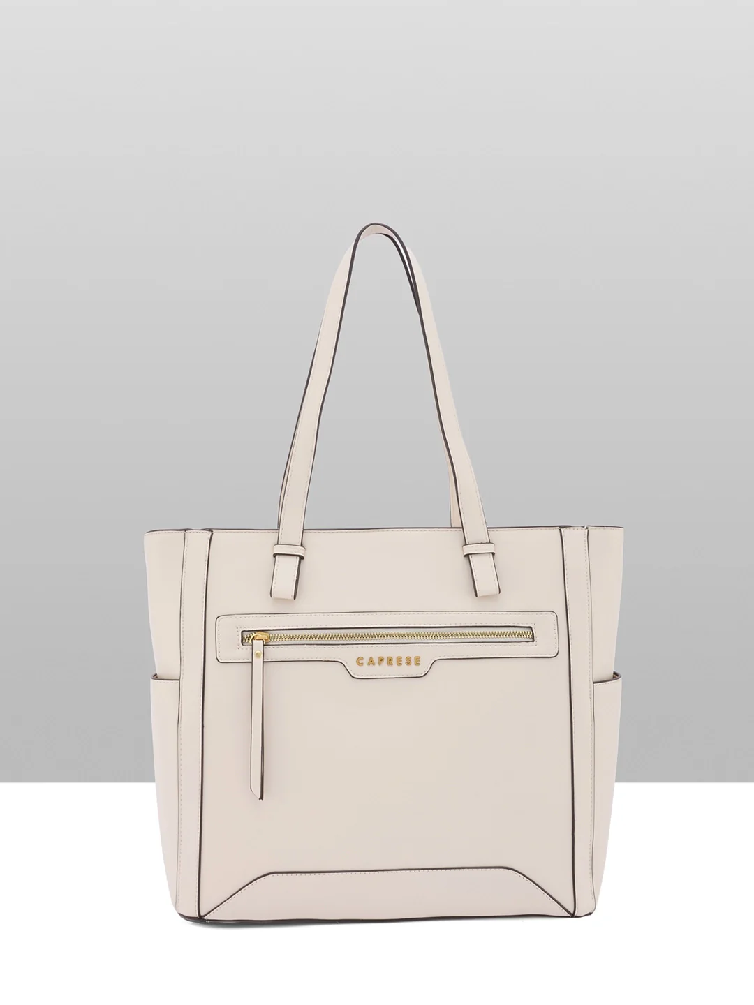 Caprese Cuba Large Alpine Oat Laptop Tote Bag - Image 2