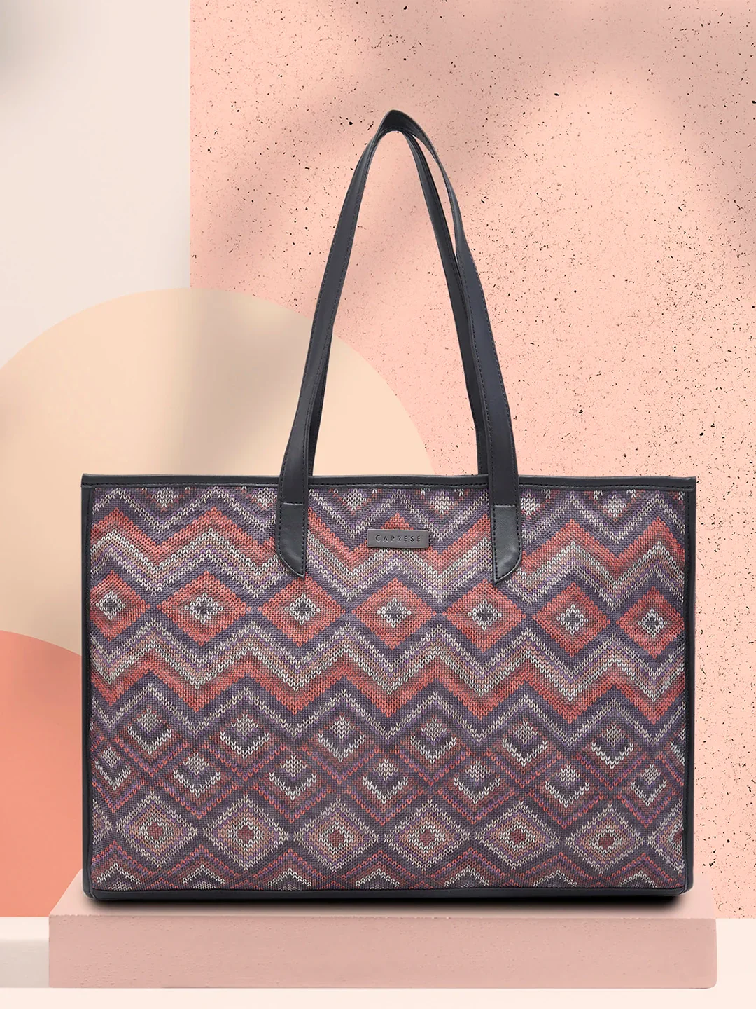 Caprese Daisy Large Blush Tote Bag - Image 2