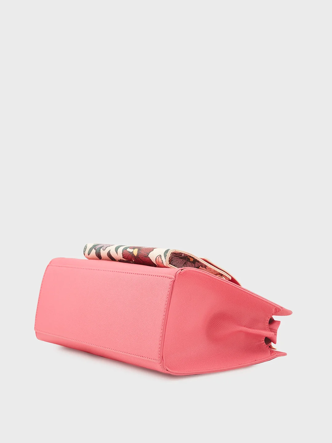 Caprese Daphne Medium Fuchsia Satchel Bag - Image 6