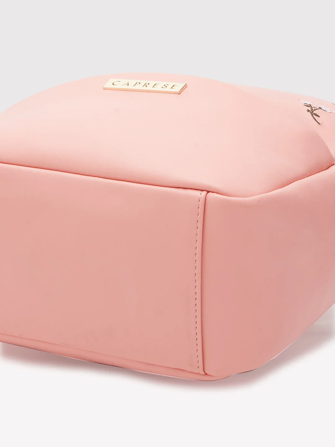 Caprese Dara Medium Pink Backpack - Image 5