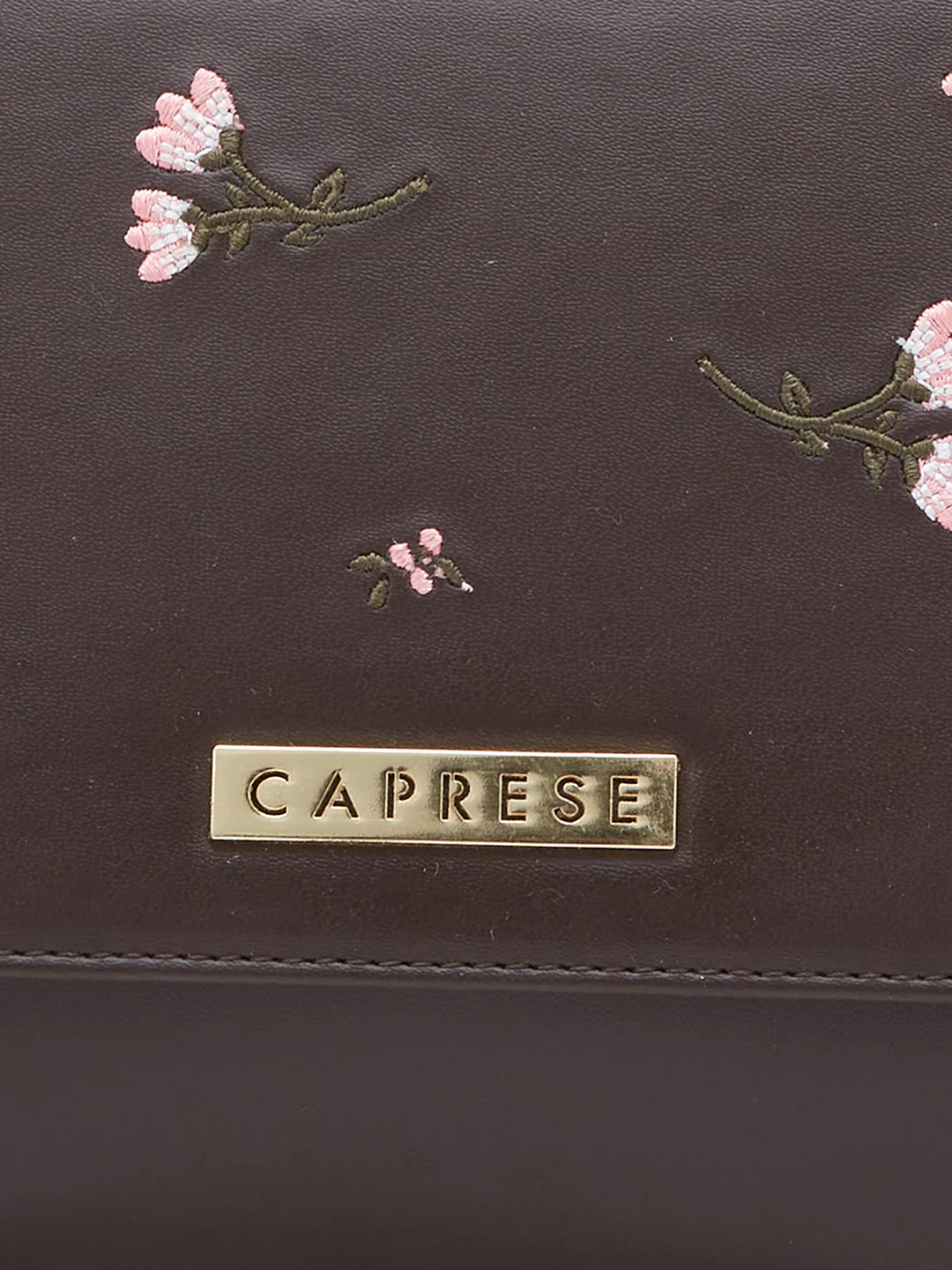 Caprese Dara Large Brown Sling Bag - Image 10