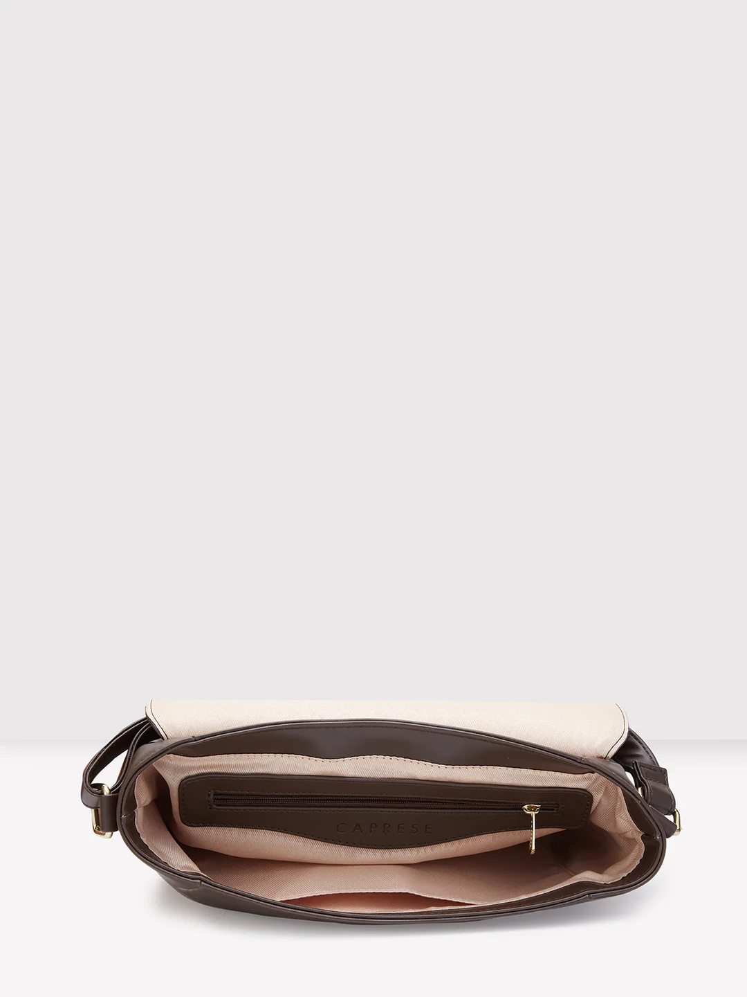 Caprese Dara Large Brown Sling Bag - Image 9