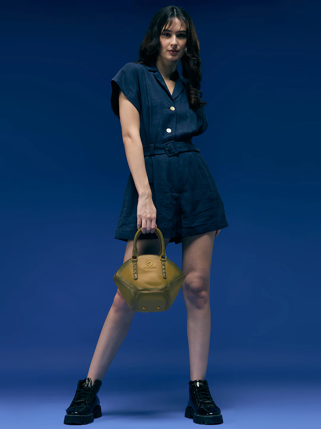 Caprese Dee Medium Dill Green Handheld Satchel - Image 2