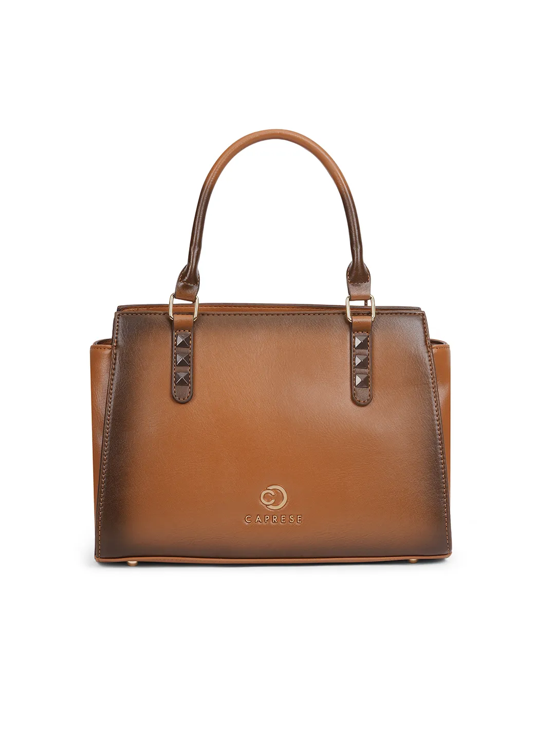Caprese Dee Medium Tan Satchel