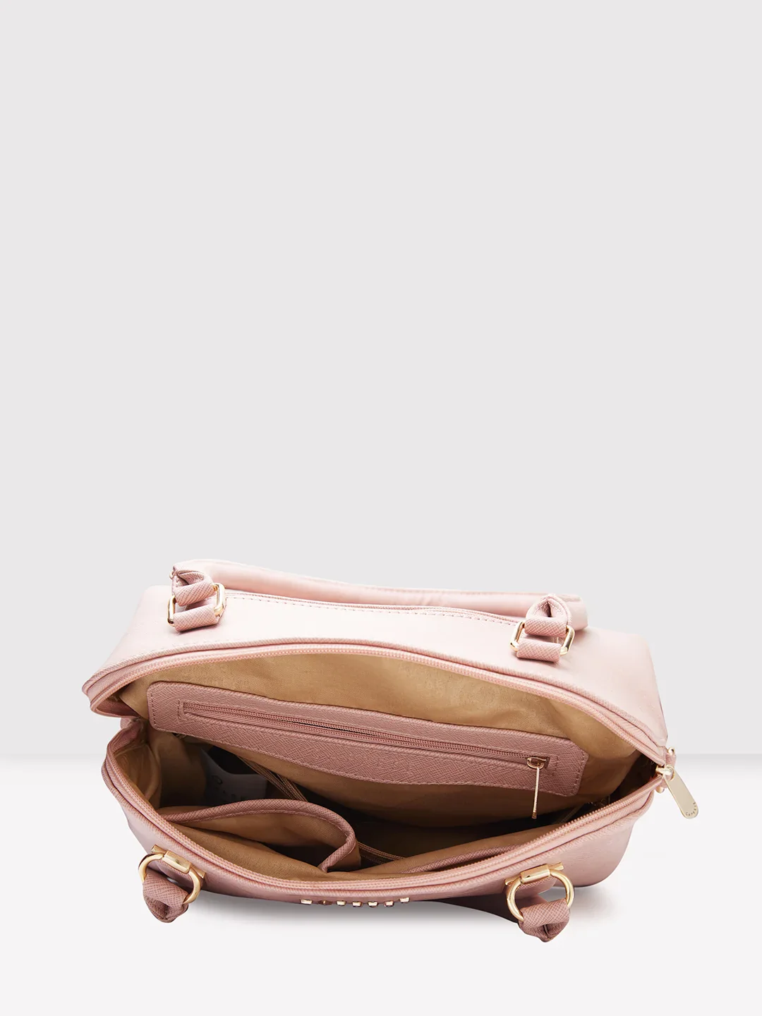 Caprese Demi Medium Blush Tote Bag - Image 10