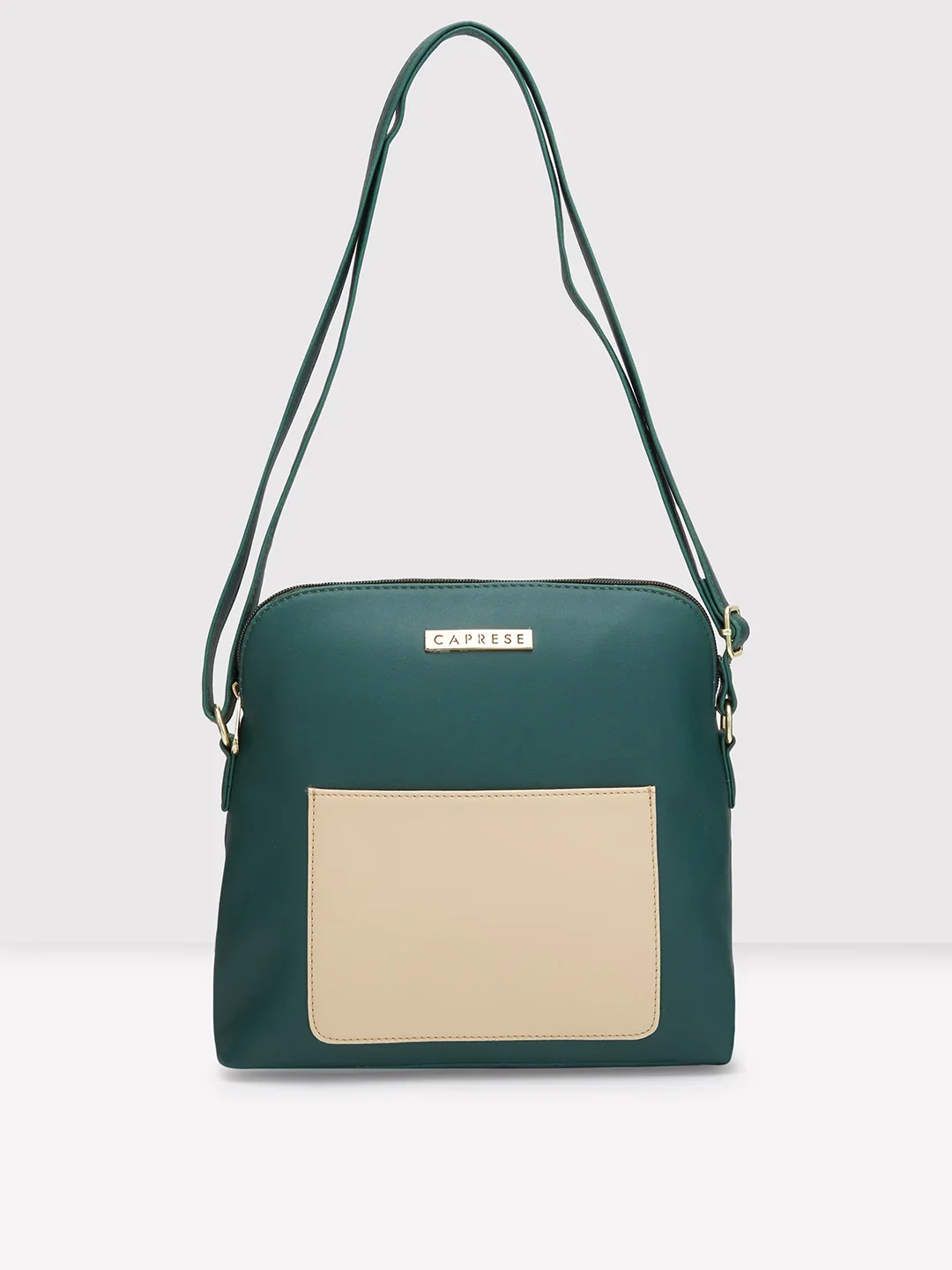 Caprese Destin Small Dark Green Sling Bag - Image 3