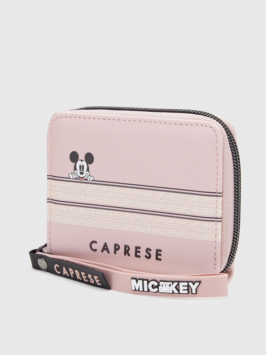 Caprese Disney Inspired Graphic Mickey Mouse Small Pink Wallet - Image 5