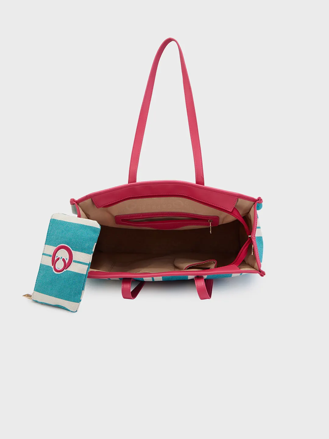 Caprese Dixie Large Green Tote Bag - Image 5