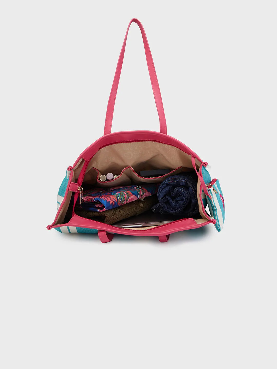 Caprese Dixie Large Green Tote Bag - Image 9