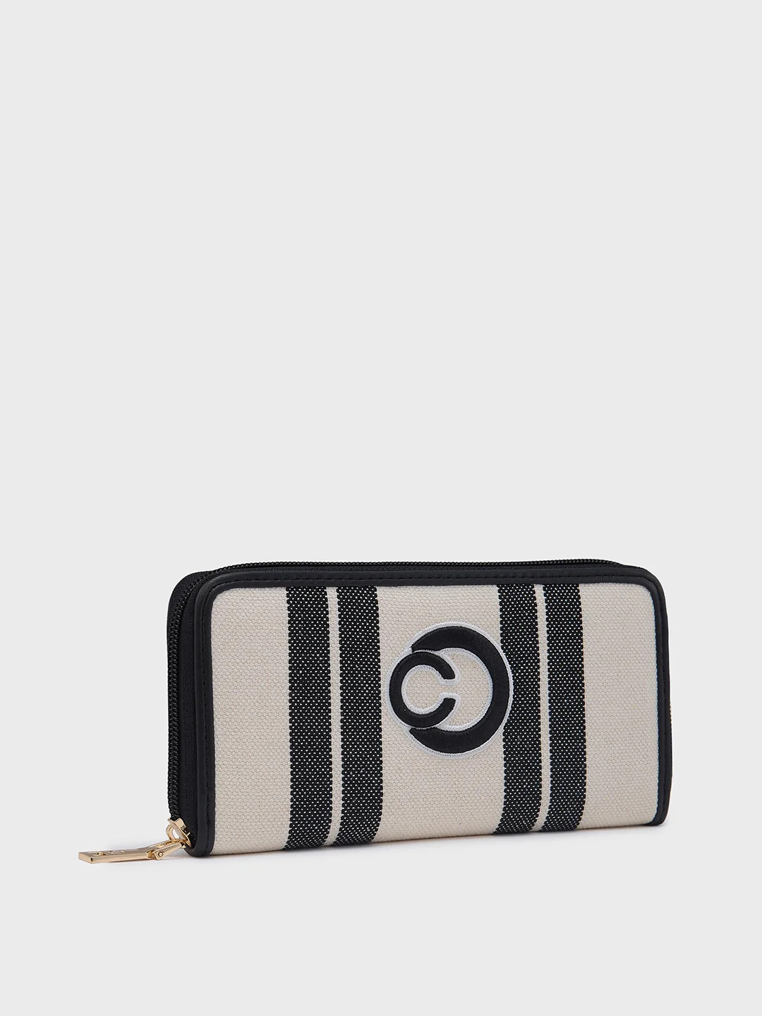 Caprese Dixie Large Black Zip Around Wallet - Image 4