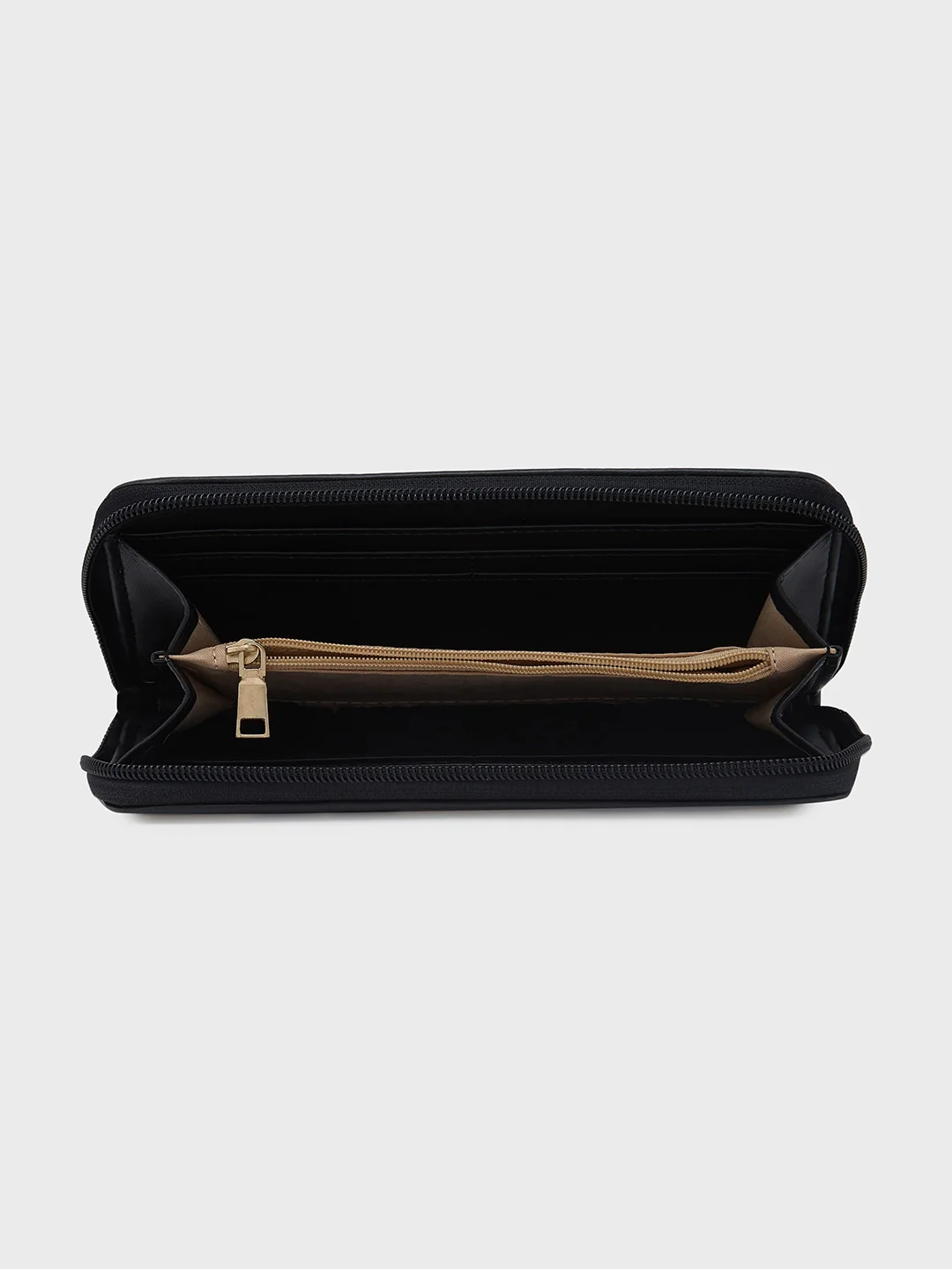 Caprese Dixie Large Black Zip Around Wallet - Image 9
