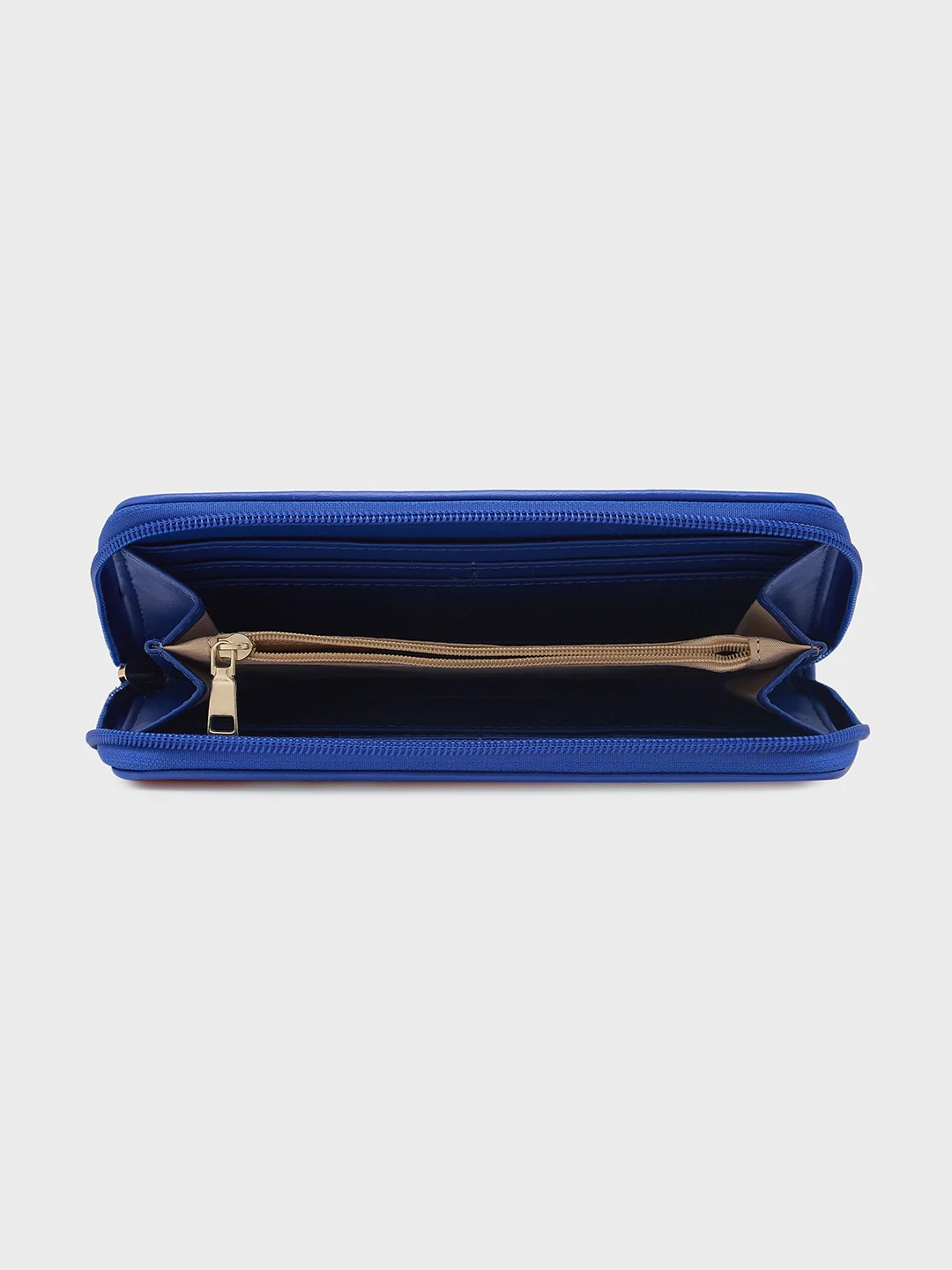 Caprese Dixie Large Orange Zip Around Wallet - Image 10