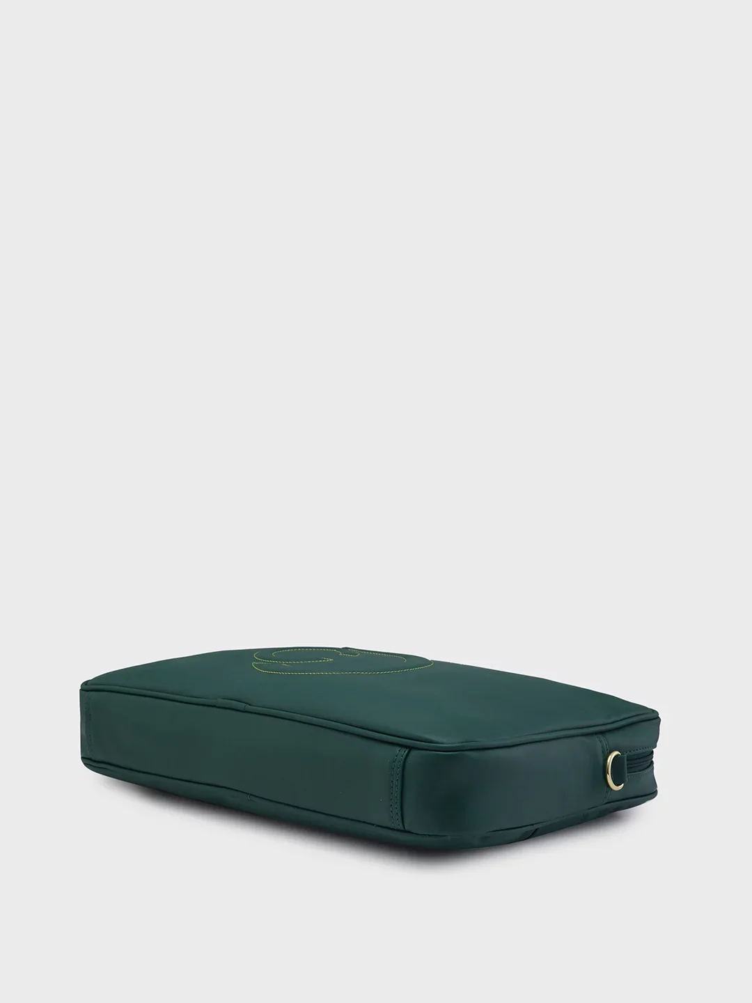 Caprese Dora Large Dark Green Laptop Bag - Image 6